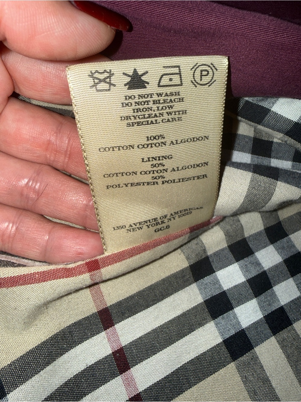 Burberry Women's Maroon Trench Coat - Picture 4 of 9